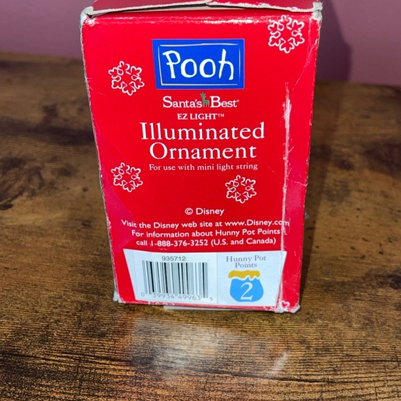 1998 Disney Tigger Pooh Illuminated Christmas Ornament - Picture 5 of 6